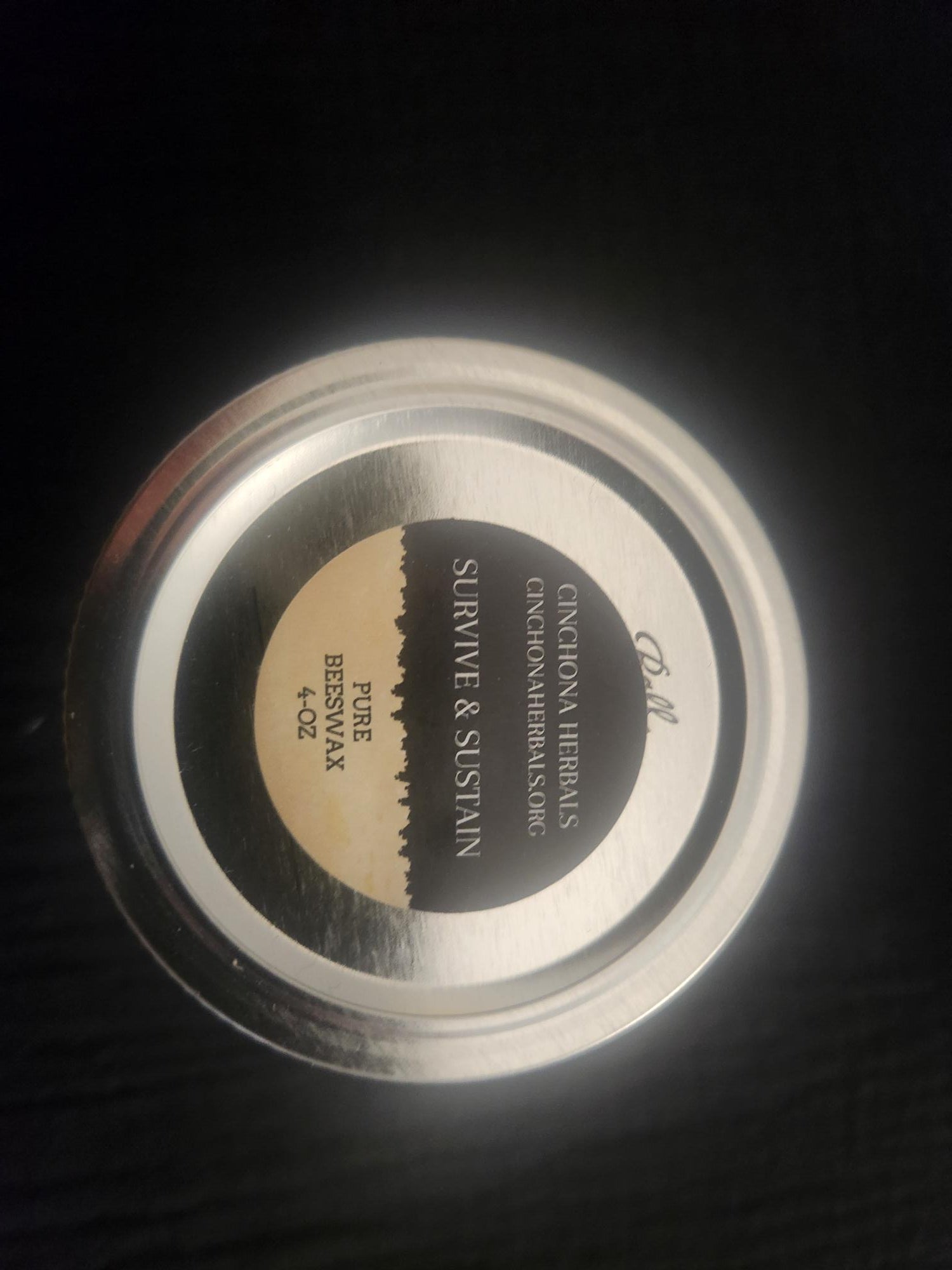 Survive & Sustain Pure Beeswax Candle