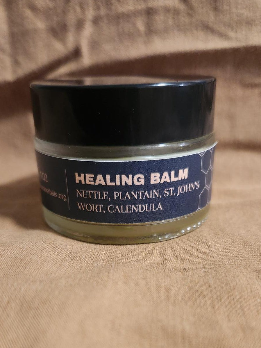 HEALING BALM: Nettle // Plantain // St. John's Wort // Calendula 1oz