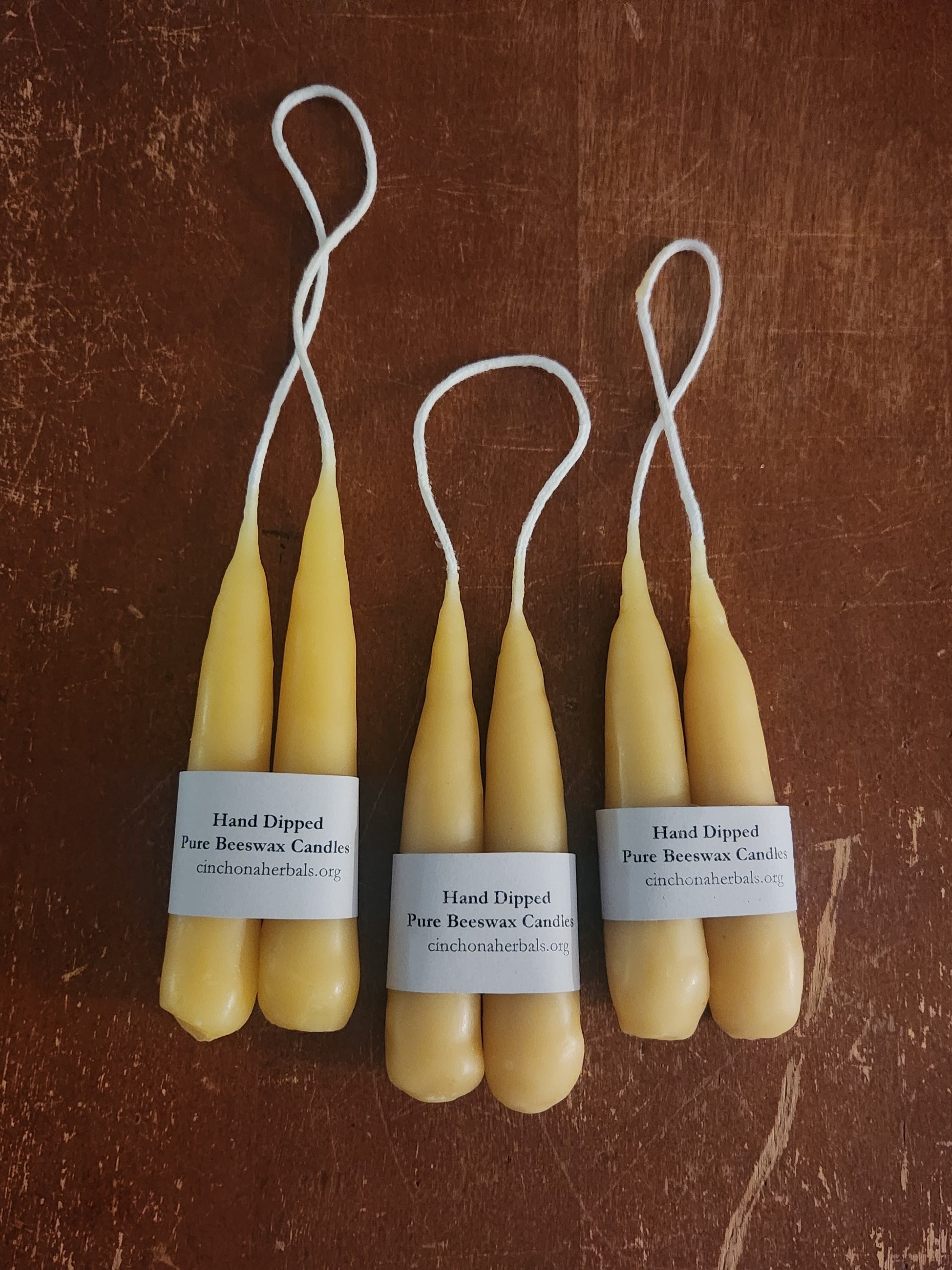 Firefly Beeswax Mini Tapers